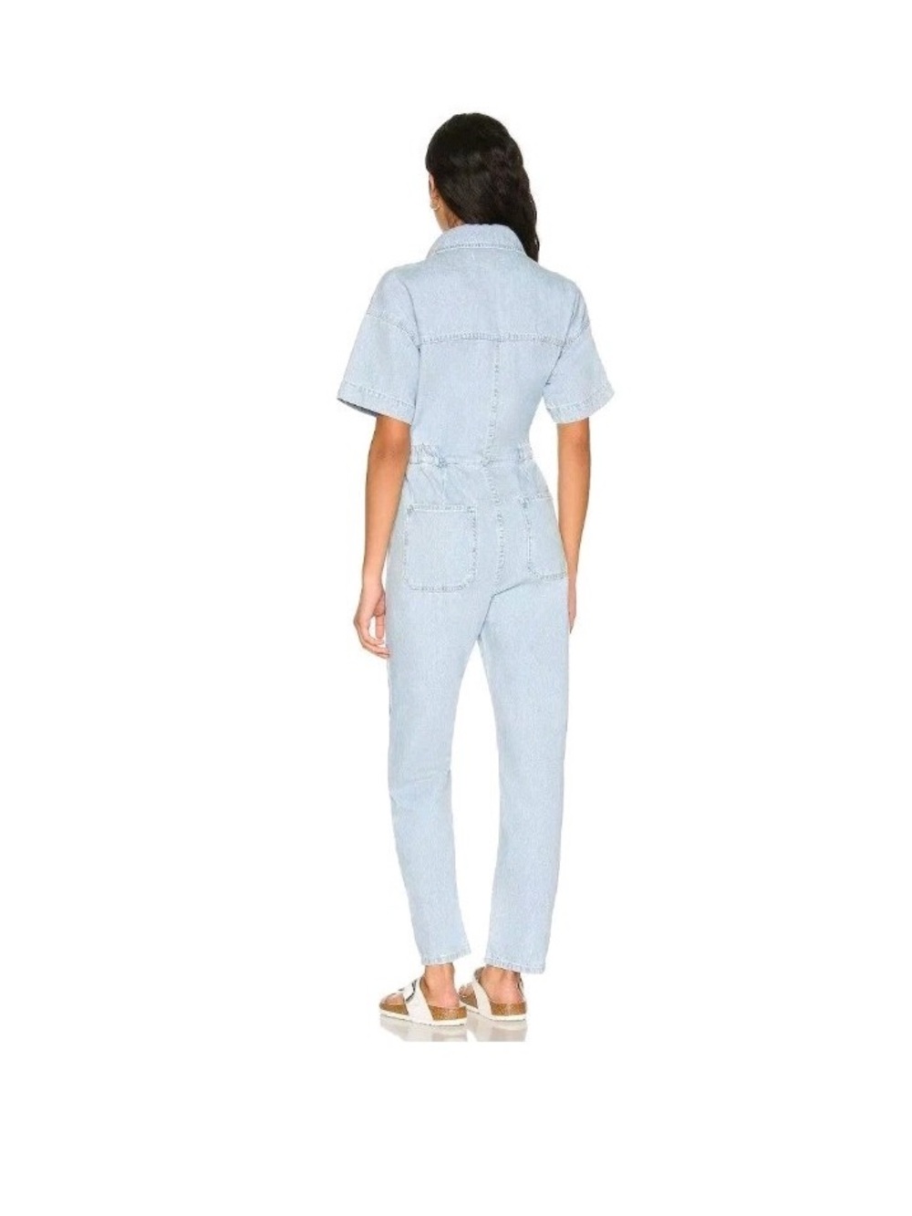 Free People Marci Denim Jumpsuit - Picture 2 of 2